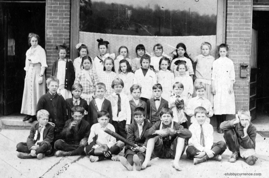 Elkins West Virginia Central School circa 1920 class photo